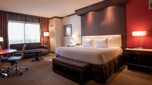 King Room at Ameristar Casino East Chicago